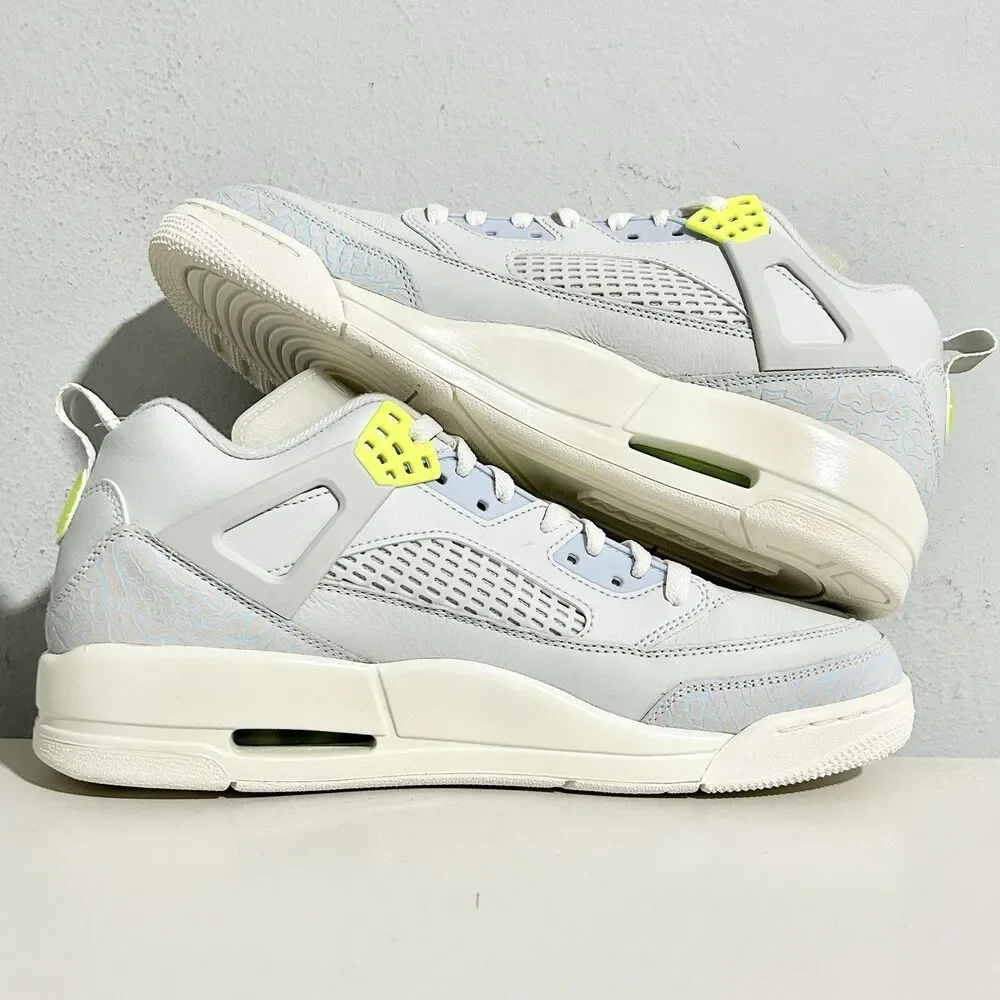 Air Jordan Spizike Low “Photon Dust Volt” Men’s Size 11 Lifestyle Sneaker No Lid